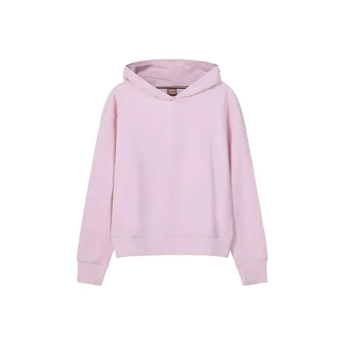 HUGO BOSS Plain Cotton-blend Hoodie-0