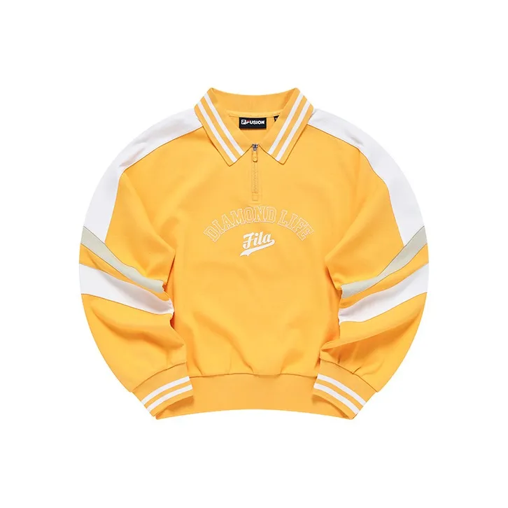 FILA FUSION Sweatshirts Women's Apricot Orange-0