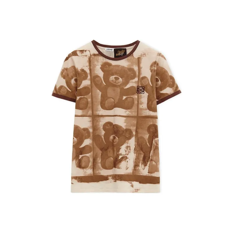 LOEWE T-Shirts Women's Brown-0