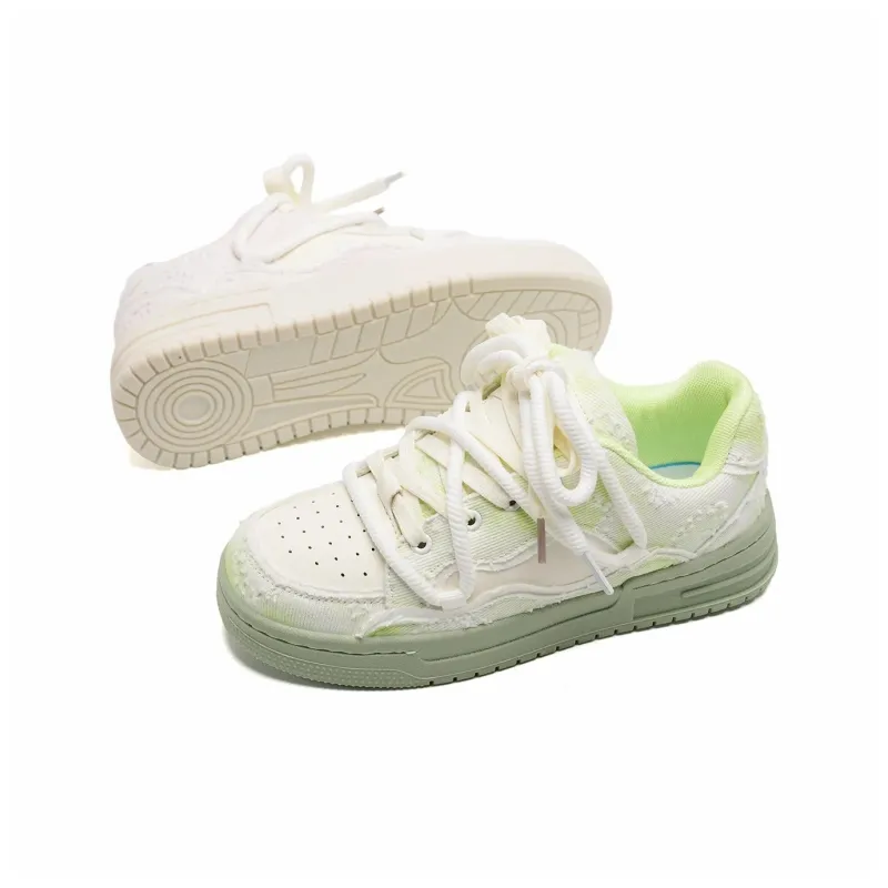 ALI THE FOX Slip Resistant, Abrasion Resistant, Balance, Lightweight Low Top Skateboard Shoes Unisex-41