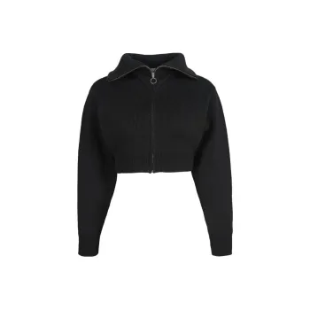 ISABEL MARANT ETOILE High-Neck Zip-Up Cardigan