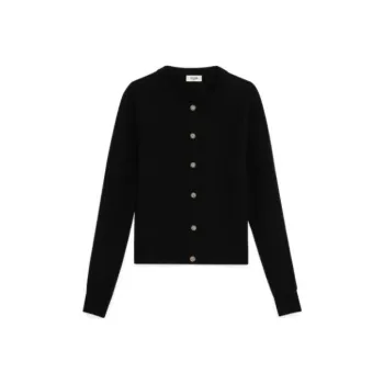 CELINE Cashmere Sweaters Women's Black