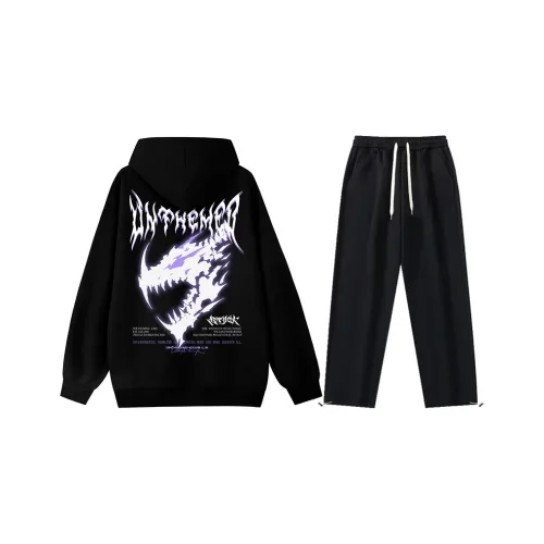 UNthemed Sweatshirt Sets Unisex