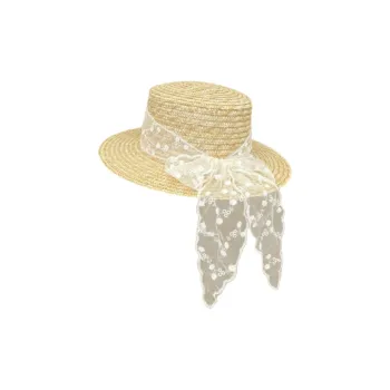 Barbie Straw Woven Hats & Caps Women's