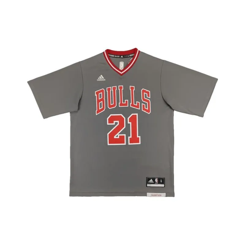 Adidas x NBA Chicago Bulls Basketball Jersey Men's Gray-0