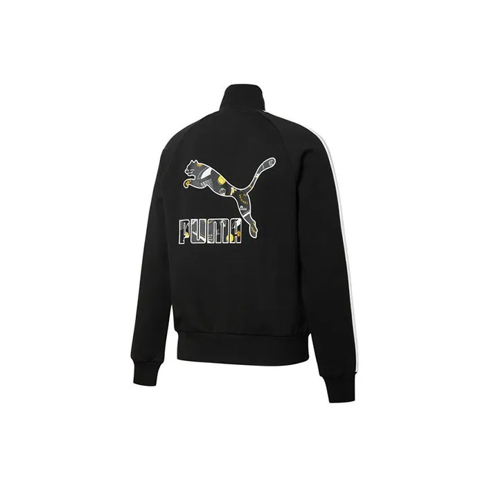 PUMA Summer Graphic Jackets Women's Black-0