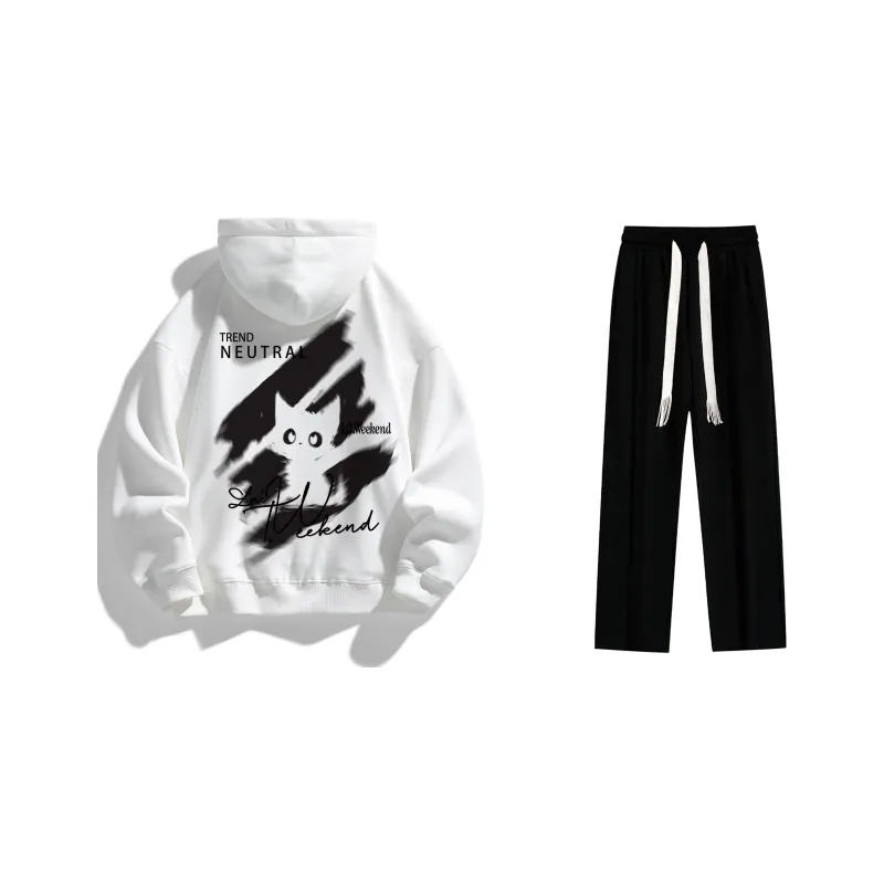 LA'T.WEEKEND Sweatshirt Set Unisex-2
