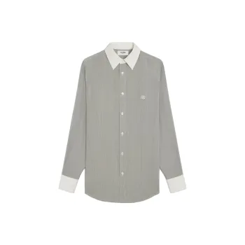CELINE Shirt Women's Light Gray