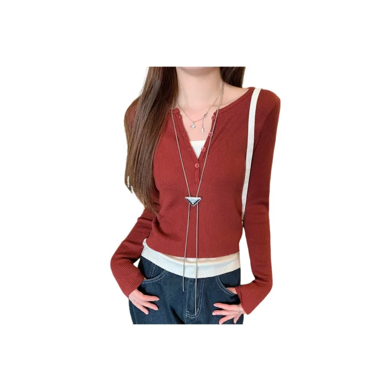 Oudifu Knitwear Women's-4