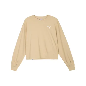 PUMA HER CREW Sweatshirts Women's Brown