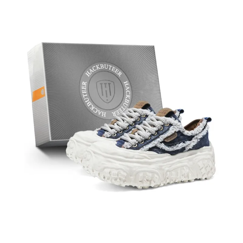 HACKBUTEER Low Top Casual Shoes Men's Box Included-12