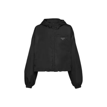 PRADA Re Nylon Jackets & Coats Women's Black