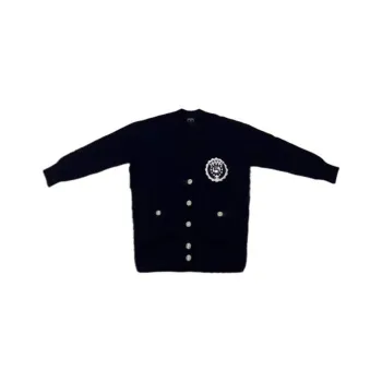 CHANEL Cashmere Sweaters Women's Blue