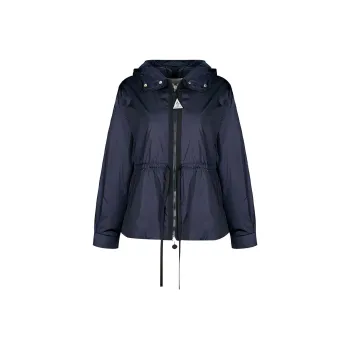 Moncler Meretz Full Zip Waistband Jacket 'Navy'