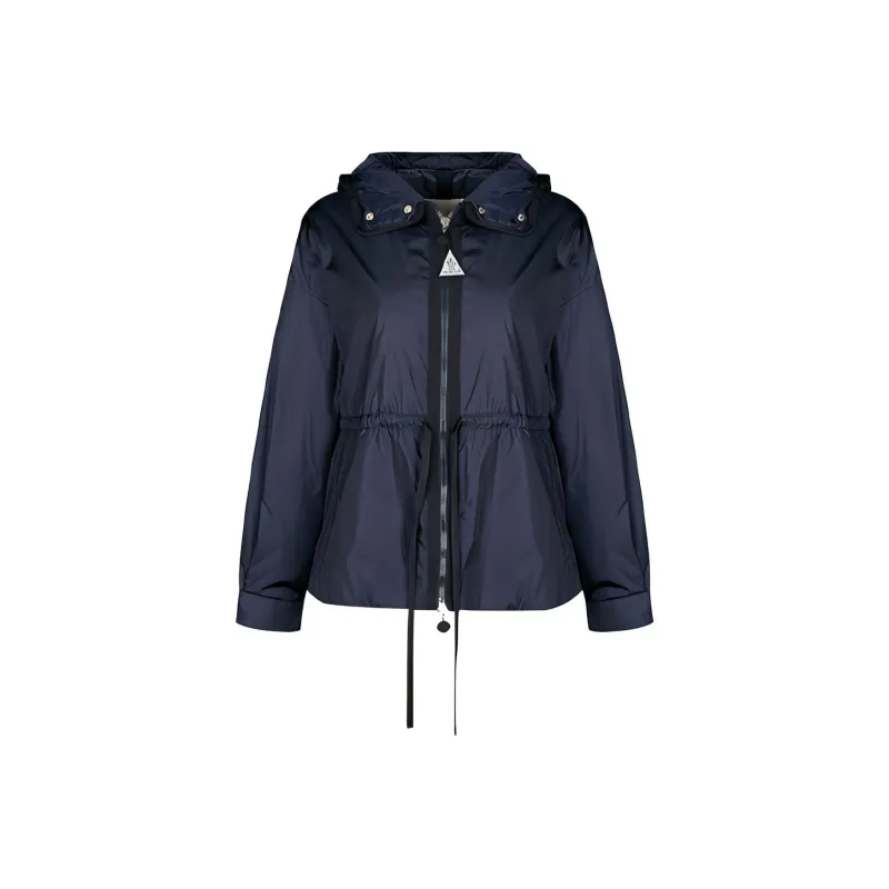 Moncler Meretz Full Zip Waistband Jacket 'Navy'-0