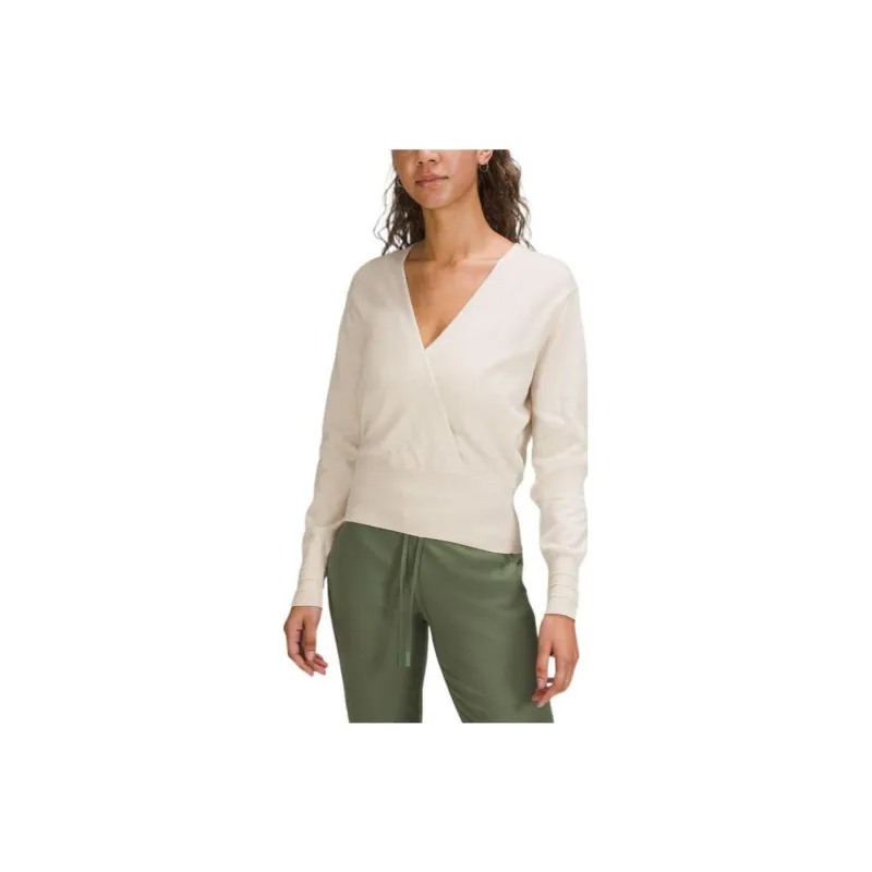 Lululemon Cashmere Sweaters Women's Beige-0