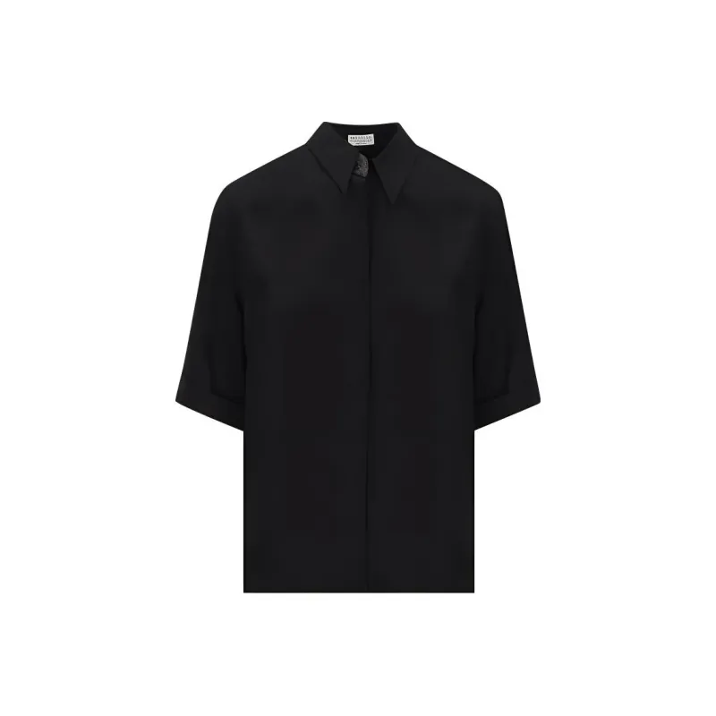 Brunello Cucinelli Conceal Fastened Shirt-0