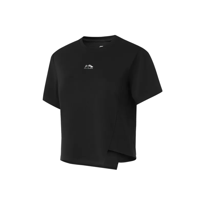 LiNing Fitness Series T Shirt Women's Black-0