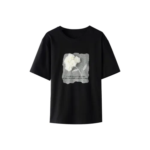 BASIC HOUSE T-Shirt Women's Stellar Black Curtain