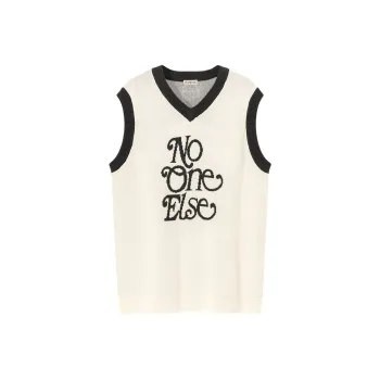 NO ONE ELSE Knitwear Unisex White Apricot
