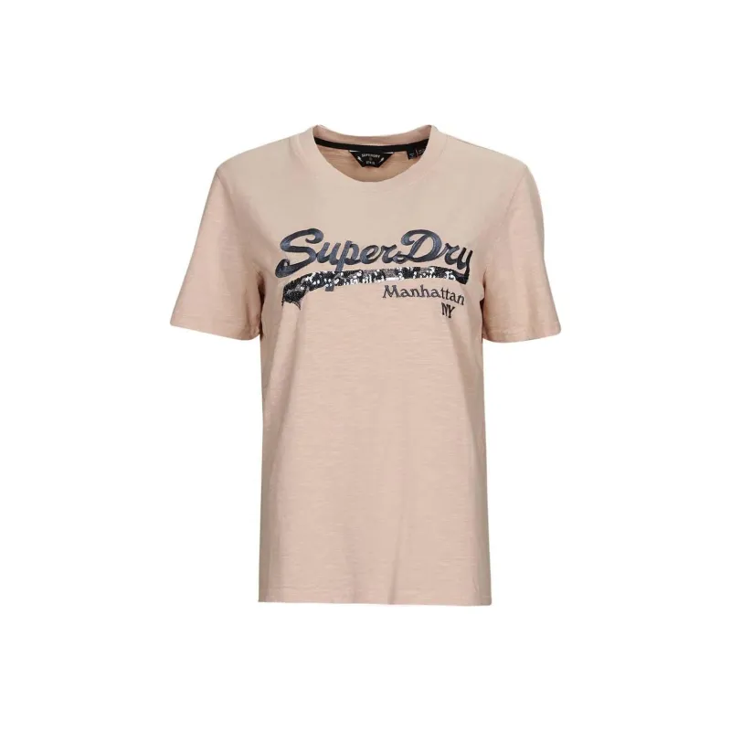 SUPERDRY T-Shirt Women's Rose Pink-0