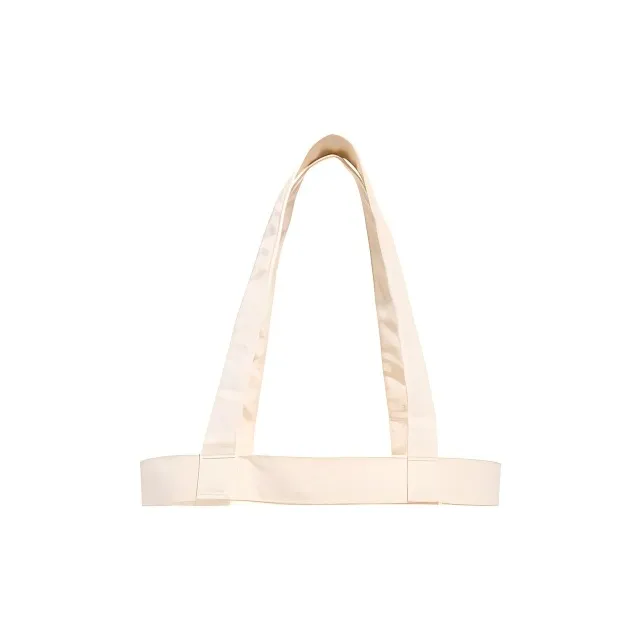 Under Armour Cotton Tote Bag, Shopping Bag, Handbag, Shoulder Bag Women's Beige & Black-2