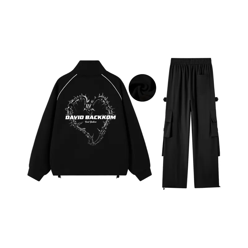 David Bakken Sweatshirt Set Unisex-16