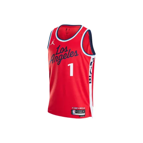 Jordan x NBA Statement EditionSwingman Basketball Jerseys Men's University Red