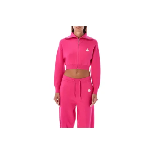 ISABEL MARANT ETOILE Oxane Logo Embroidered huakai Cardigan