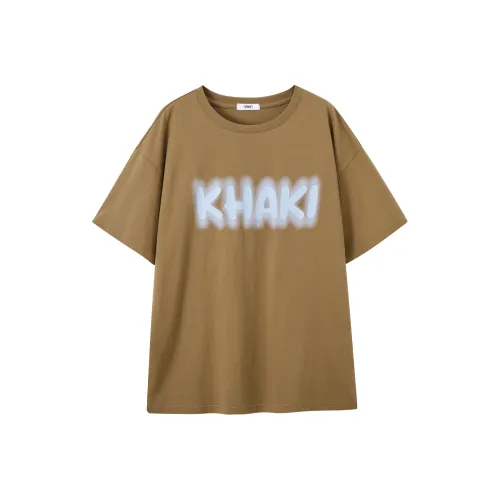 【dme】 T-Shirt Women's Brick Coffee