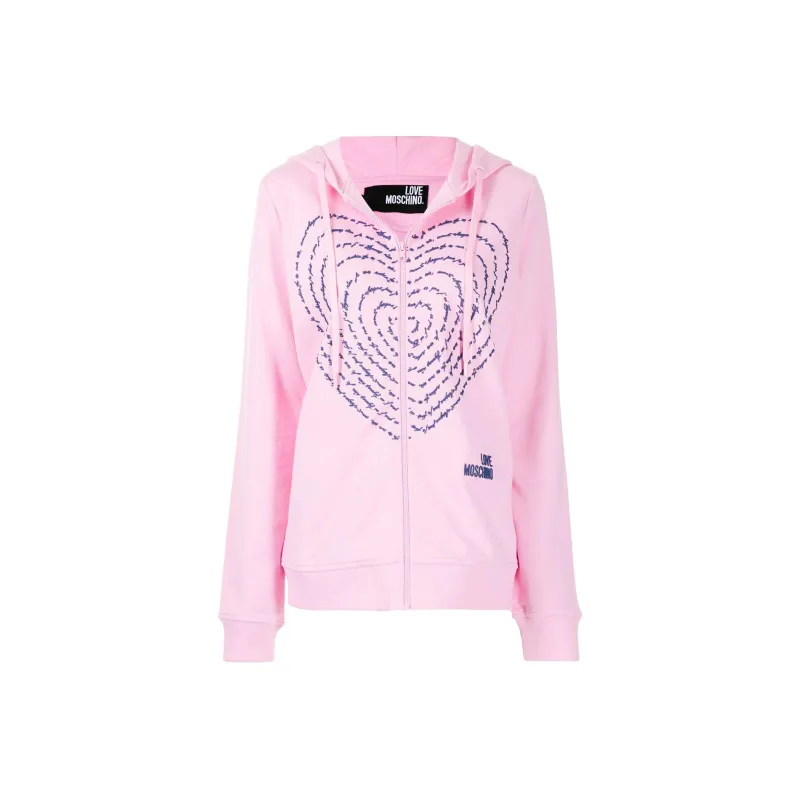 LOVE MOSCHINO Sweatshirts Women's Pink-0
