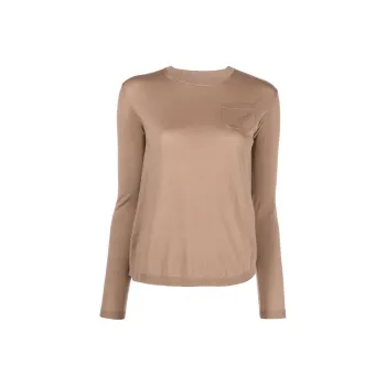'S MAX MARA Pocket-detail Fine-knit Jumper