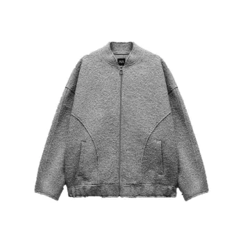 ZARA Jackets Women's Light Gray