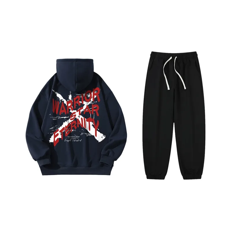 WARRIOR Sweatshirt Sets Unisex-2