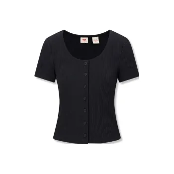 Levis T-Shirts Women's Black
