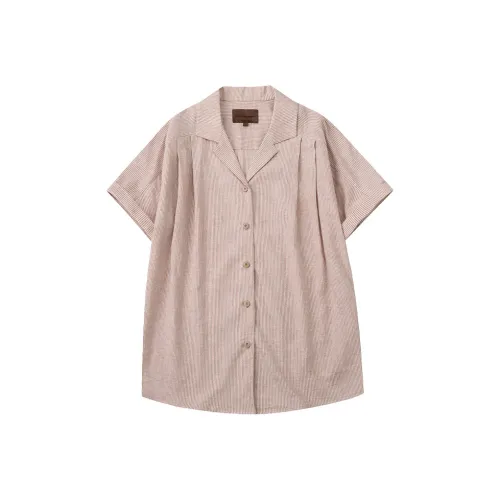 CYCLE DOCUMENT Shirt Women's Red White Stripes