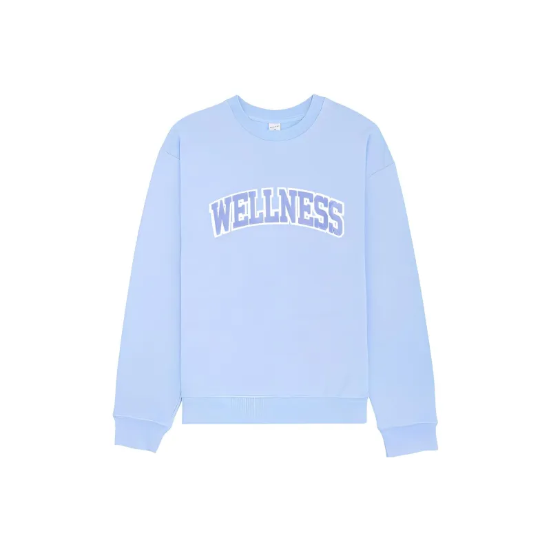 SPORTY & RICH Wellness Cotton Sweatshirt-0