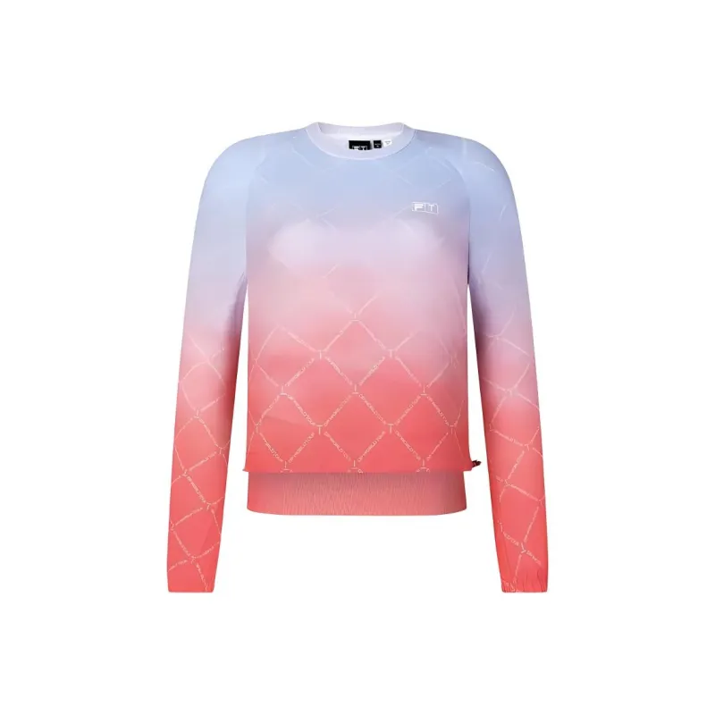 FILA Golf Series Raglan Sleeve T Shirt Women's Red-0