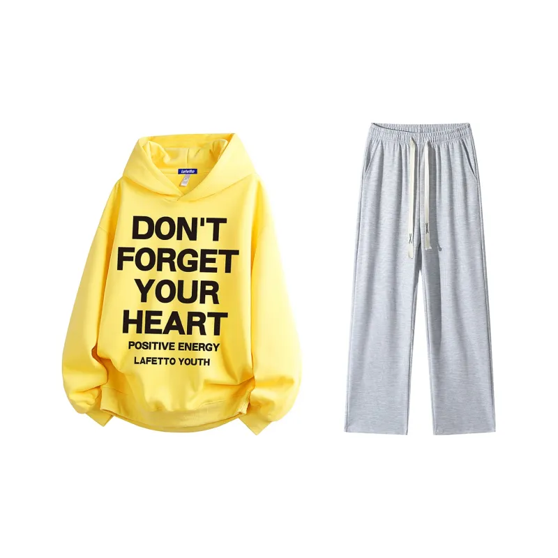 Lafetto Sweatshirt Sets Unisex-12
