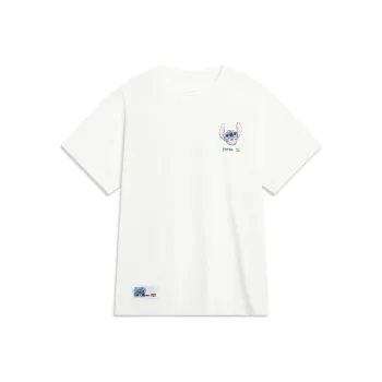 LiNing x Disney Sports Life Collection T Shirt Women's Ivory