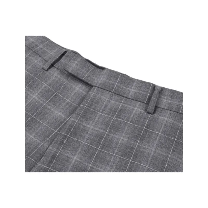 GXG Suit Trouser Men's Gray Plaid-3