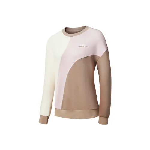 Erke Vertical Technology Sweatshirts Women's Ecru