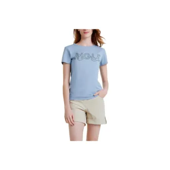 AIGLE T Shirt Women's Light Denim Blue