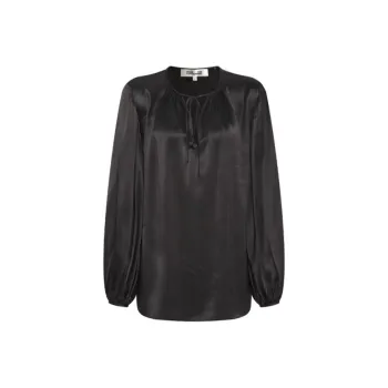 DVF Diane Von Furstenberg Shirt Women's Black