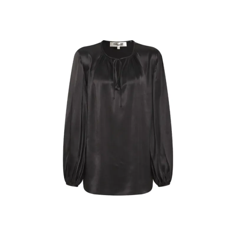 DVF Diane Von Furstenberg Shirt Women's Black-0