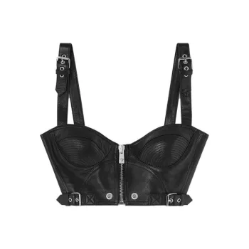 VERSACE SS23 Strapless Top Women's Black