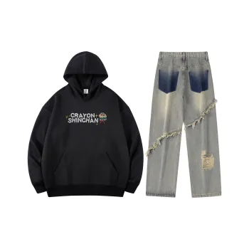 Crayon Shinchan Sweatshirt Set Unisex