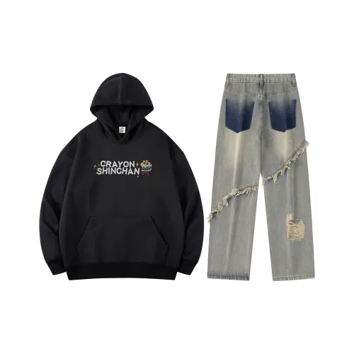 Crayon Shinchan Sweatshirt Set Unisex