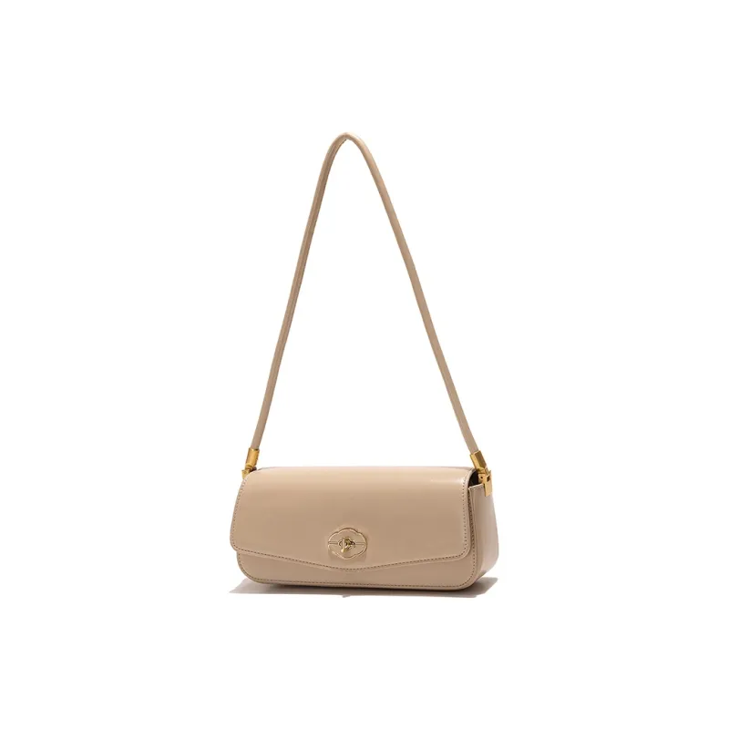 Vigno Synthetic Leather Shoulder Bag Women's White/Chili Sauce/Red/Black-6