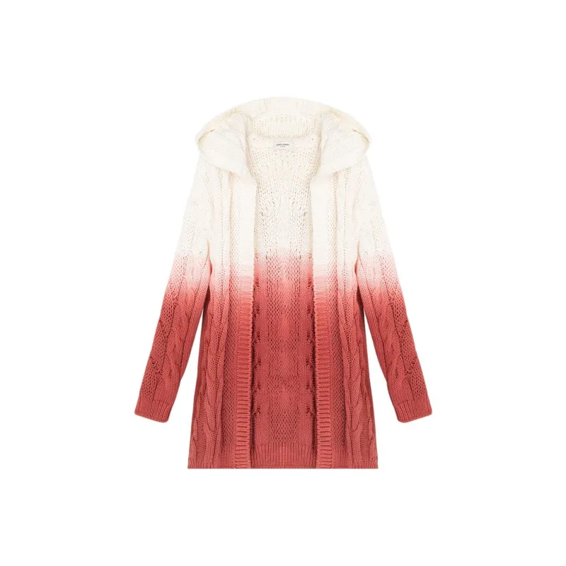 SAINT LAURENT SS23 Knitwear Women's White Pink-0